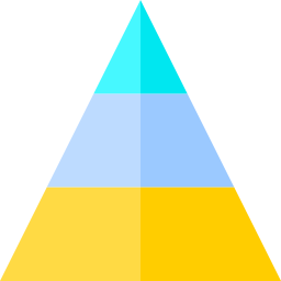 Pyramidal icon