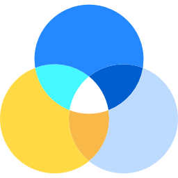 Circular diagram icon