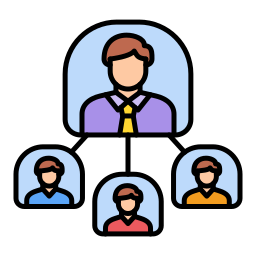 organisationsstruktur icon