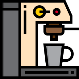 Coffee machine icon