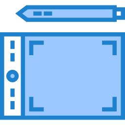 tablet gráfico Ícone