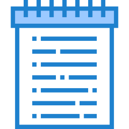 bloc-notes Icône