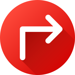 Turn right icon