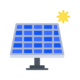 Solar panel icon