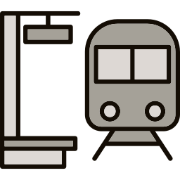 Railway station icon