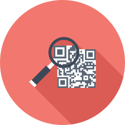 qr-code scannen icoon