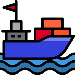 Oil tanker icon