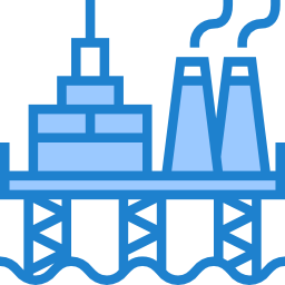 plataforma de petróleo Ícone