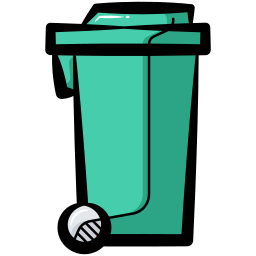 Rubbish bin icon