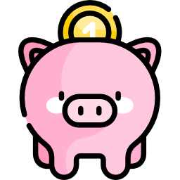 Piggy bank icon