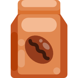 Coffee bag icon