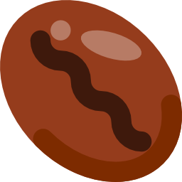 Coffee bean icon