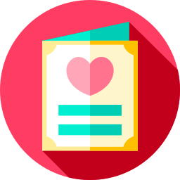 Wedding invitation icon