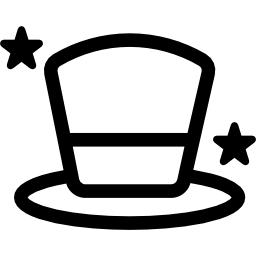 Magician hat icon