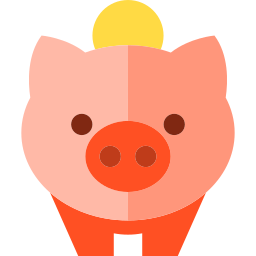 Piggy bank icon