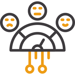 analyse des sentiments Icône