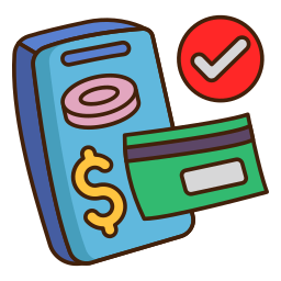 Online payment icon