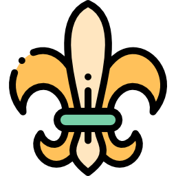 fleur de lis icona