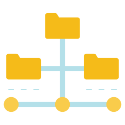 dossier partagé Icône