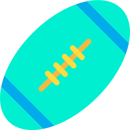 rugby ball icon