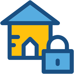 Home lock icon