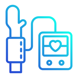 monitor per la pressione del sangue icona