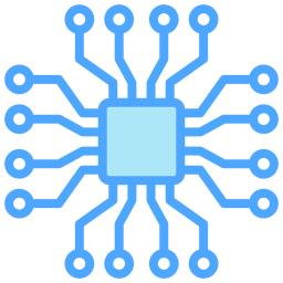 réseau neuronal Icône