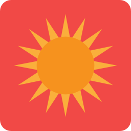 Sun icon