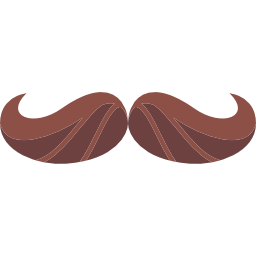 bigode Ícone