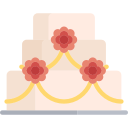 gâteau de mariage Icône