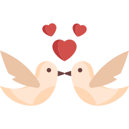 liebe vögel icon