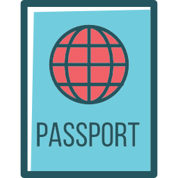 passeport Icône