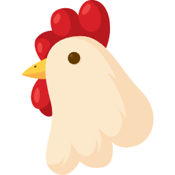 poule Icône