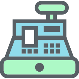 Cash register icon