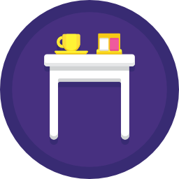 Coffee table icon