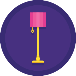 Floor lamp icon