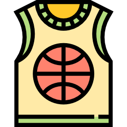 Basketball jersey icon