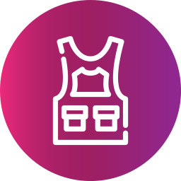 Bullet proof vest icon