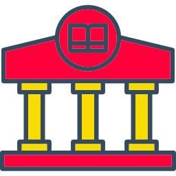 Öffentliche bibliothek icon