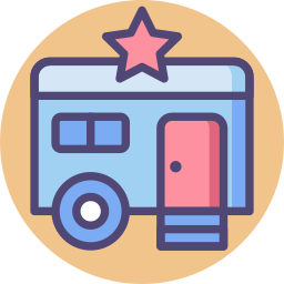 Star trailer icon