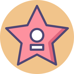 Walk of fame icon