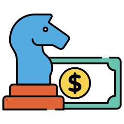 Money strategy icon