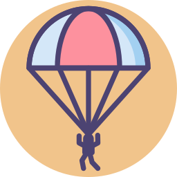 parachutist icoon