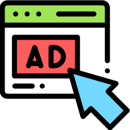 Online advertising icon