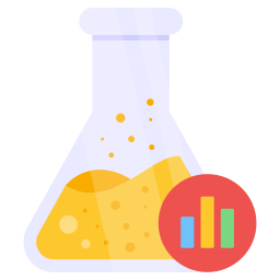 Chemical flask icon