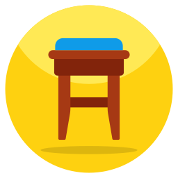 Vanity seat icon