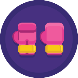 Boxing gloves icon