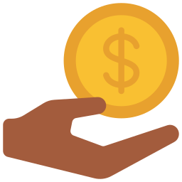 Give money icon