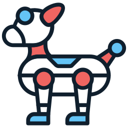 Pet robot icon