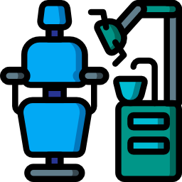 Dentist chair icon